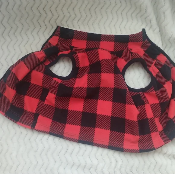 Carter's Baby Plaid Fleece Sleeper & Vest Set - Picture 5 of 10